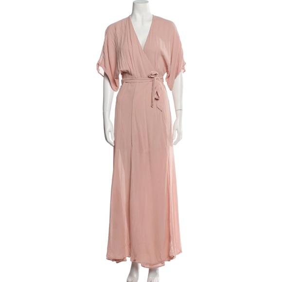Reformation Winslow Dress in Blush - Picture 2 of 7